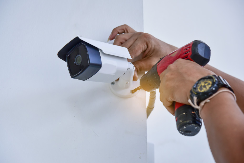 installing a surveillance camera